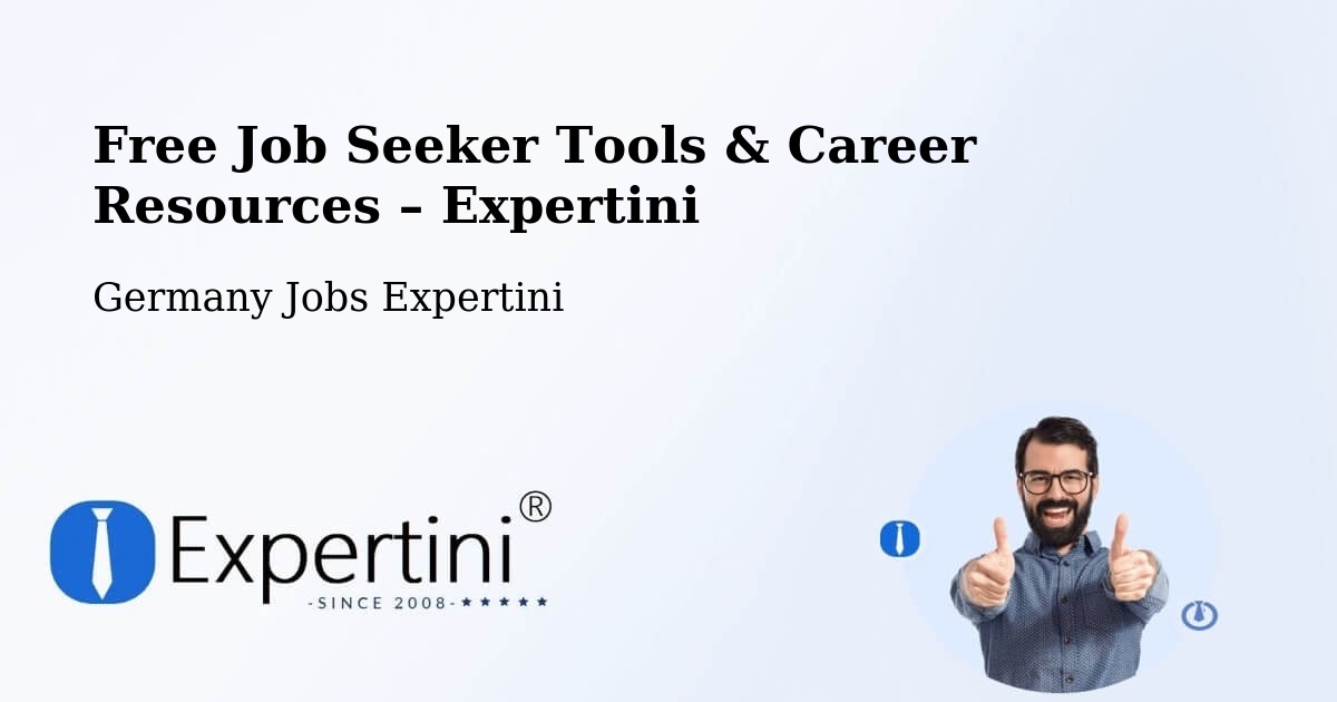 Free Job Seeker Tools & Career Resources – Radeburg - Radeburg, Germany Jobs Expertini